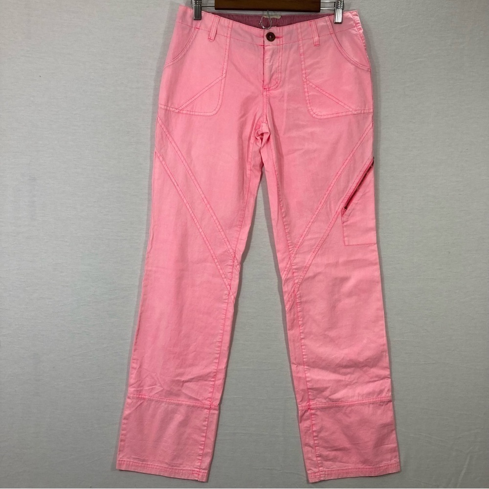 Gypsy 05 Pink Barbiecore Y2K Straight Leg‎ Low Rise Pants size 26